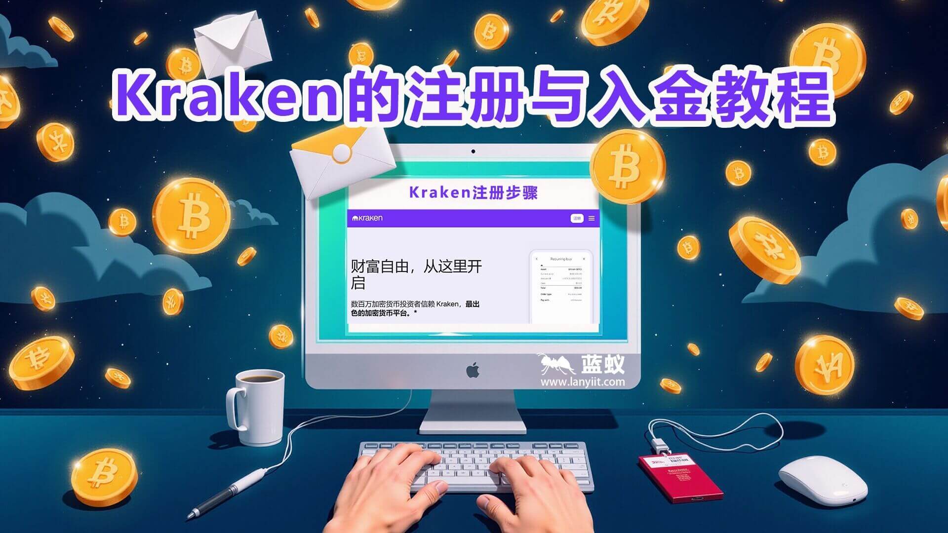 如何注册Kraken账号并完成入金？